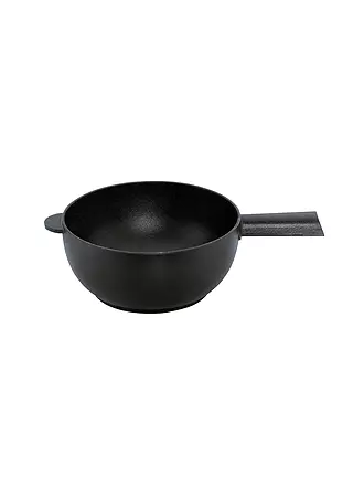 SPRING | Fondue Guss Caquelon 20cm Schwarz Matt | 